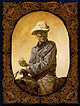 "Curtis" is a canvas print by L.D. Edgar of Western Heritage Studio in Cody Wyoming