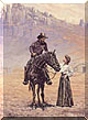 Iron Mountain Morning by L.D. Edgar, Western Heritage Studio, Cody Wyoming